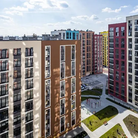 New Building On Shevchenko Street, Center Львов